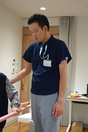 「ソナーレ石神井」作業療法士(OT)のY.I.さん