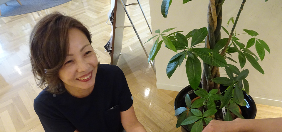 「ソナーレ祖師ヶ谷大蔵」ケアスタッフのR.M.さん