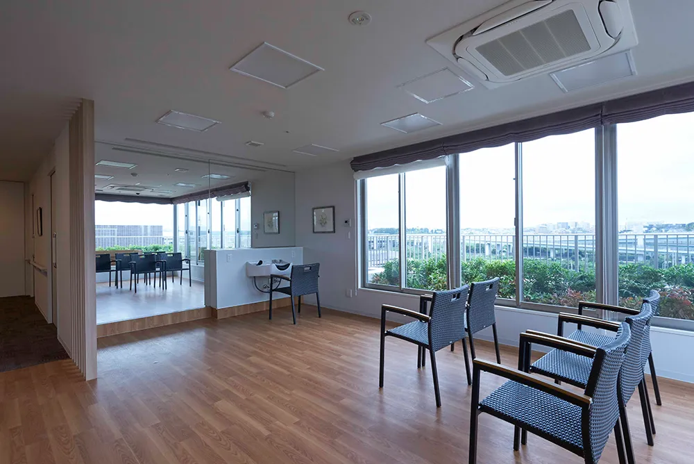 各種リハビリを実施する機能訓練スペース