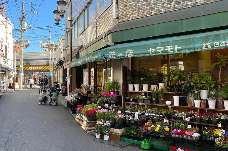 不動前駅通り商店街
