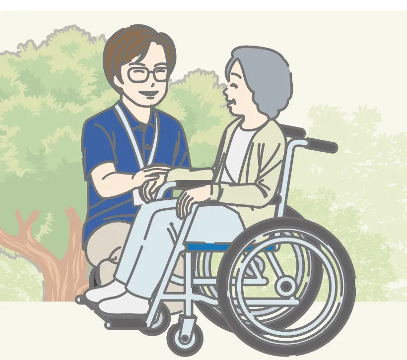 本当にやりたかった介護に出会えた
