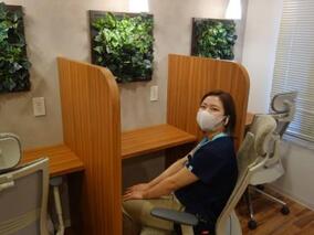 新人ケアスタッフの一日