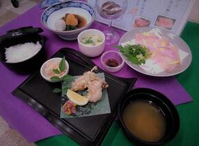 神奈川"大和豚"と伊豆沖"金目鯛"のお造り