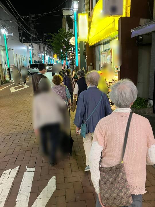 体力維持に向けて　〜ナイト散歩〜