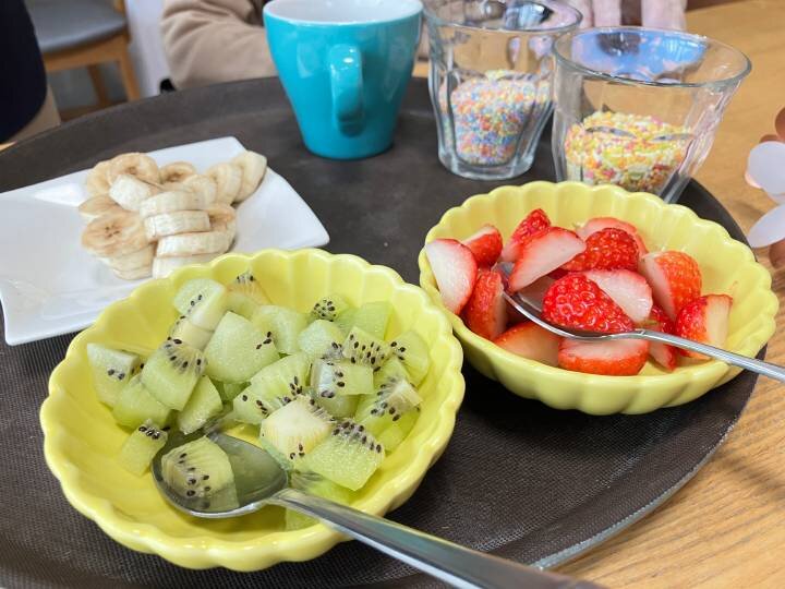 作業療法士主催アクティビティ～バレンタインのお菓子づくり～