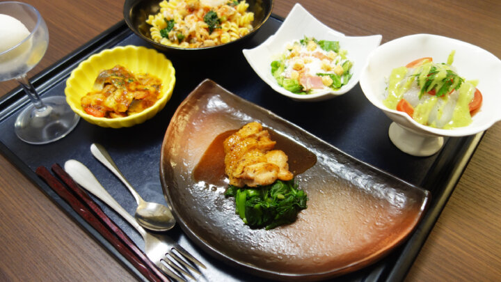 "Special Lunch at Sonare"　鳥取『大山鶏』 ～香草焼き 粒マスタード添え～