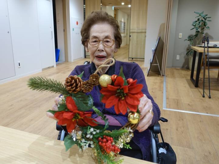 クリスマス準備スタート！リース作り教室