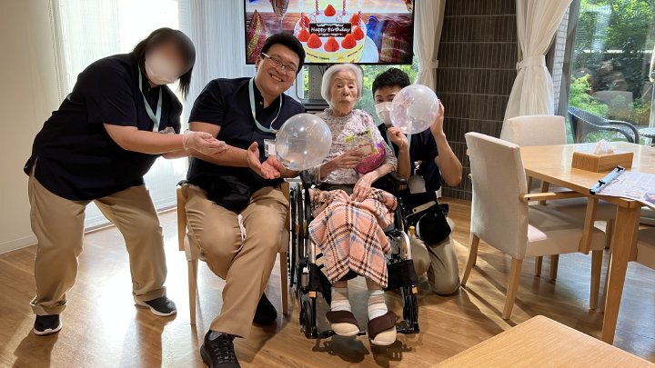 心あたたまるお誕生日のお祝い