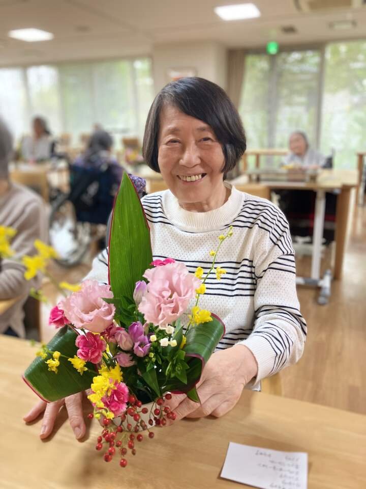 10月のフラワーアレンジメント