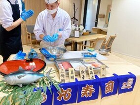 大好評！「お好み握りの食べ放題」