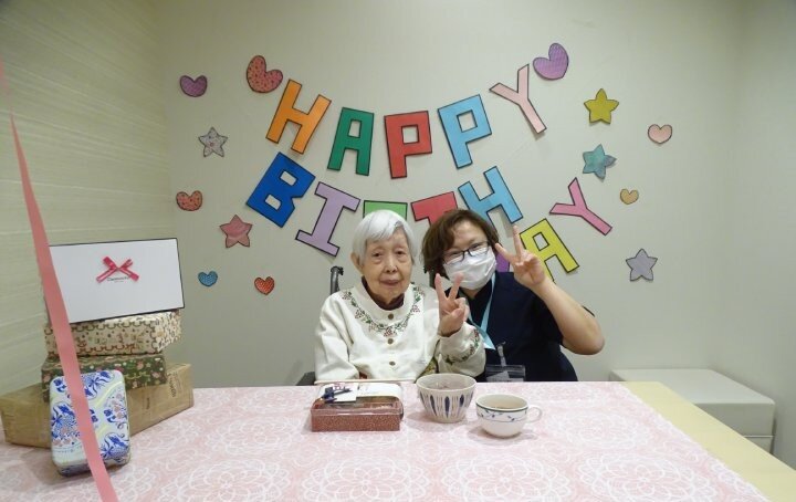 100歳のお誕生祝い