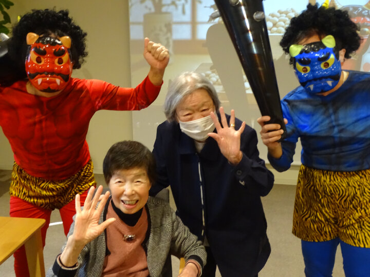 鬼を笑顔でノックアウト！ホームイベント『節分祭』