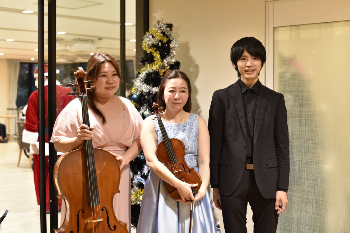 音色に包まれる午後のひととき　『クリスマス会』 ～コンサート編～